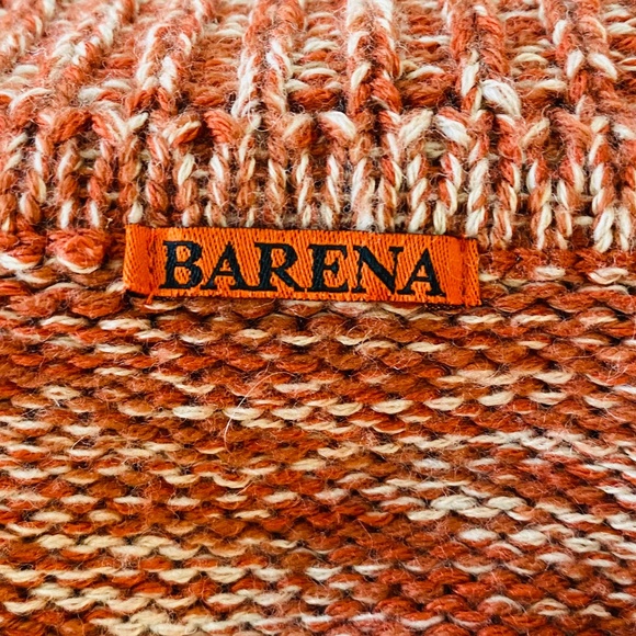 Barena Venezia Womens Orange Button  Knit Cardigan, L. - Picture 3 of 4